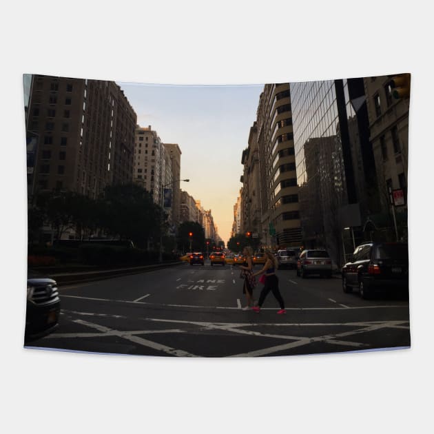 Park Ave, Manhattan, NYC Tapestry by eleonoraingrid