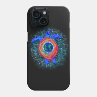 Psychedelic Sea Turtle Phone Case