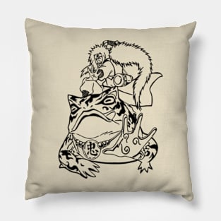 Jiraya on toad Naruto Pillow