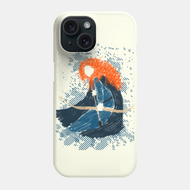 Bravery Phone Case by RosettaP