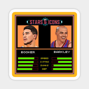 Sir Charles & Book - NBA Jam “Stars & Icons” Edition Magnet