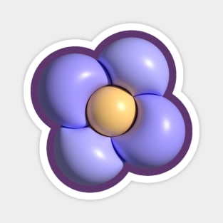 3d flower Magnet