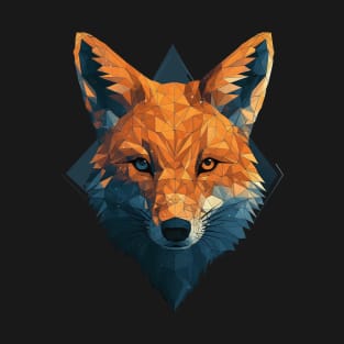 Polygonal Fox Head T-Shirt