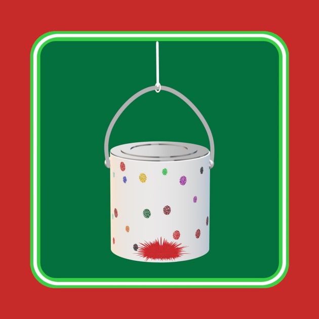 Paint Can Ornament by MTJam productions