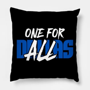 One For All Dallas Pillow