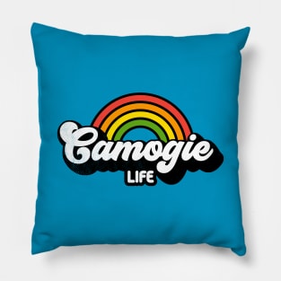 Groovy Rainbow Camogie Life Pillow