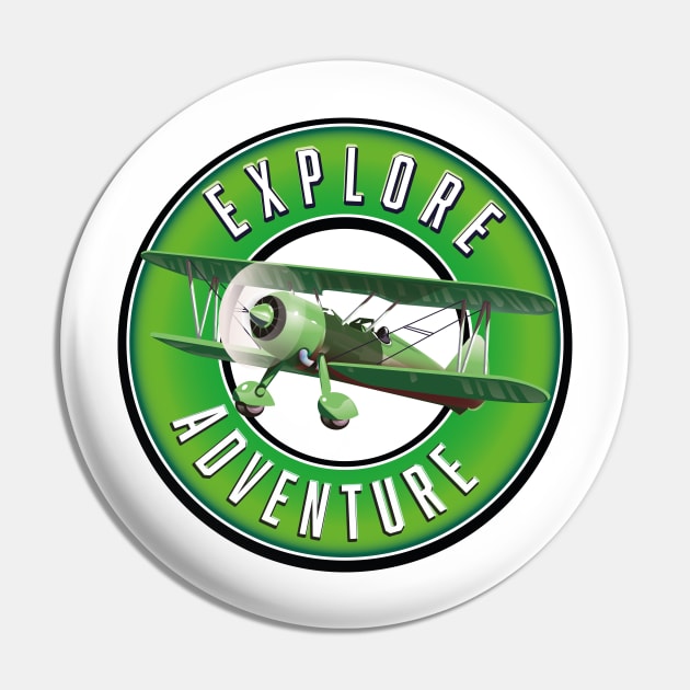 bi plane explore adventure logo Pin by nickemporium1