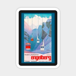 Engelberg, Switzerland,Ski Poster Magnet