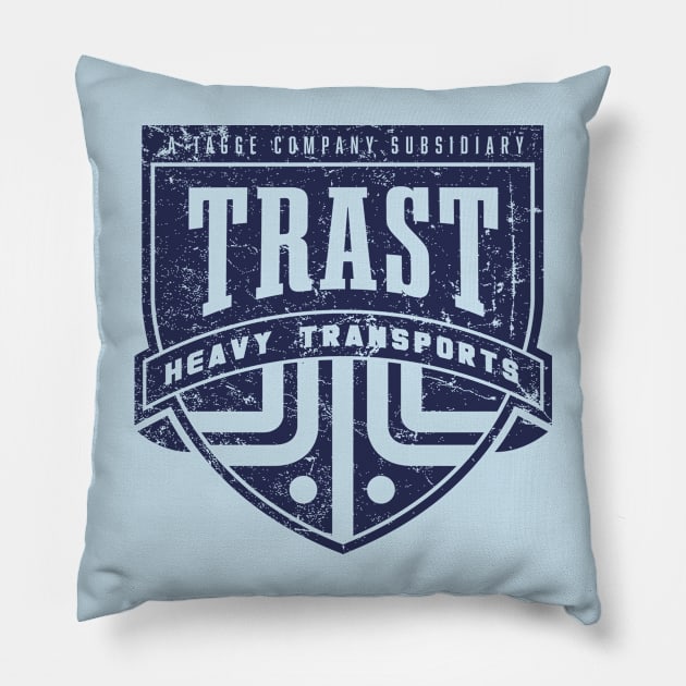 Trast Heavy Transport Pillow by MindsparkCreative