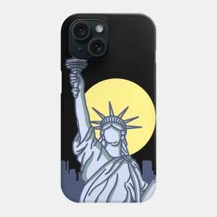 Liberty : line art Phone Case