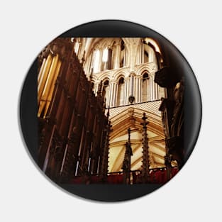 Inside Lincoln Cathedral Pin