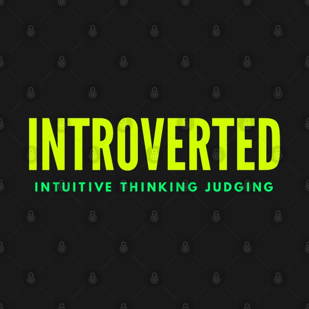 INTJ Introverted Intuitive Thinking Judging by coloringiship