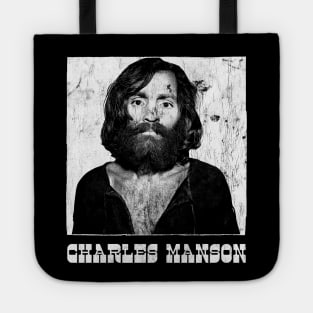 Charles Manson / Vintage Look Punk Style Design Tote