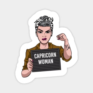 Capricorn Woman Magnet