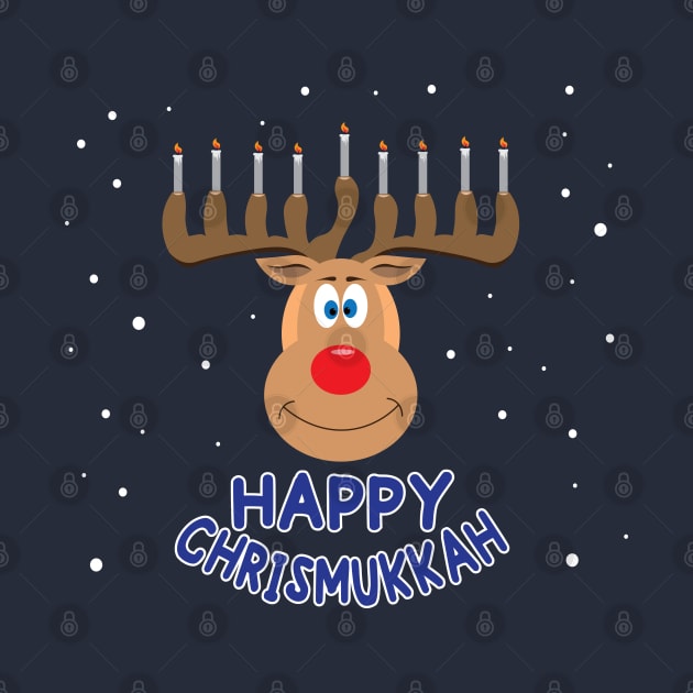 Happy Chrismukkah from Rudolf by bintburydesigns