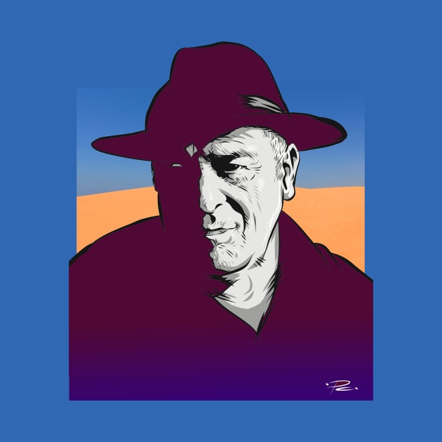 Bernardo Bertolucci - An illustration by Paul Cemmick by PLAYDIGITAL2020