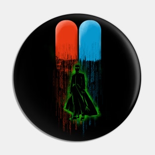 Red Pill, Blue Pill Pin