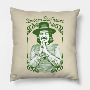 Captain Beefheart - - Original Fan Art Pillow