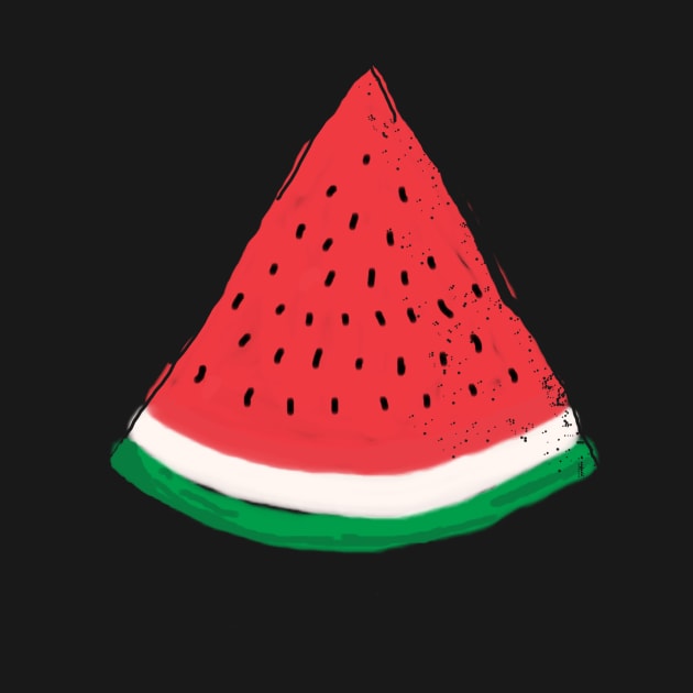 Watermelon Palestine by massingso