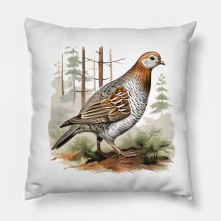 Partridge Pillow