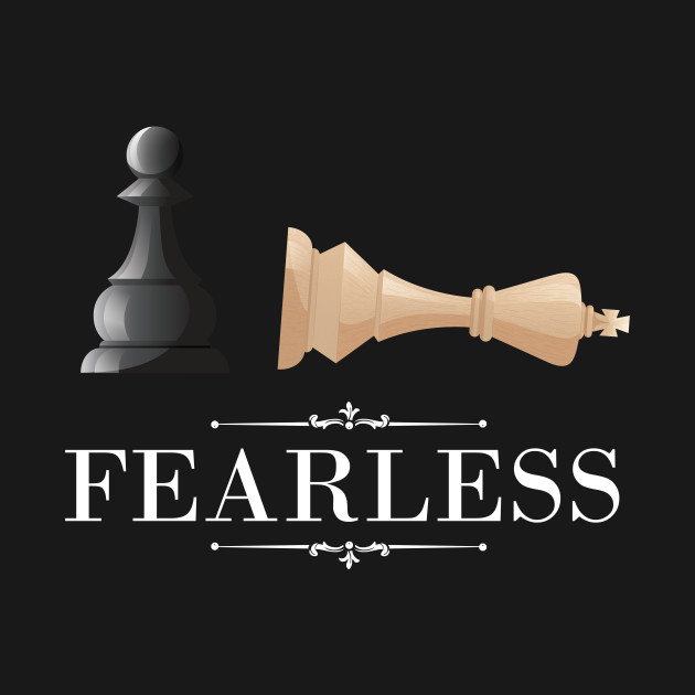 Discover Fearless Chess Lover - Chess Club - T-Shirt