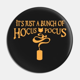 Hocus Pocus (Orange) Pin