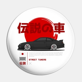 Tuner Black Kouki S14 JDM Pin