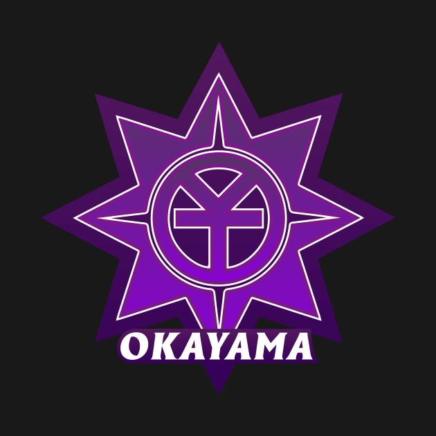 Okayama Municipality Japanese Symbol by PsychicCat