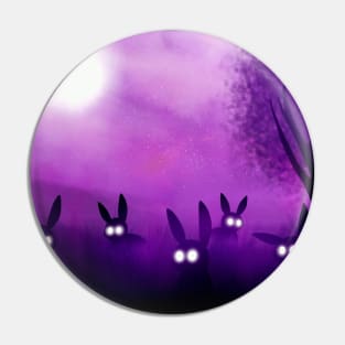 Spooky Bunnies Pin