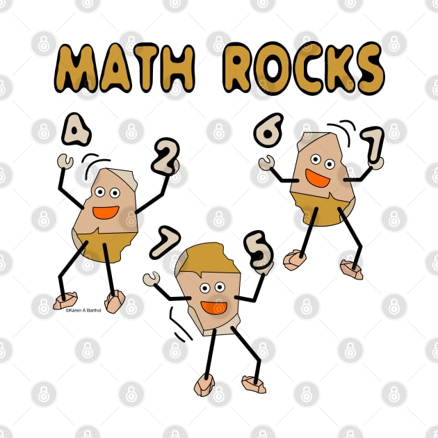 Math Rocks School Subject by Barthol Graphics