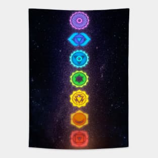 7 Chakras Tapestry