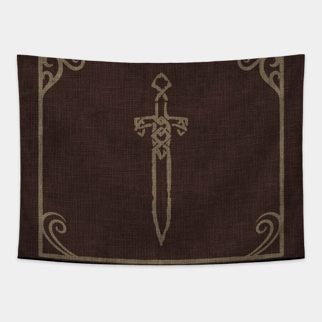 TES Tapestry 29 - Fighters Guild (ESO) Tapestry by Cleobule