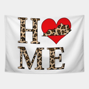 Kansas Home Leopard Print Tapestry