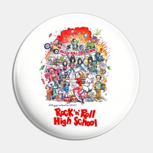 Rock 'n' Roll High School Pin