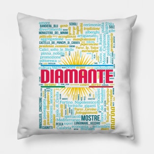 Wordart: Diamante Pillow