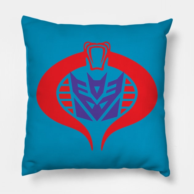 Cobra Decepticon Pillow by Ryan