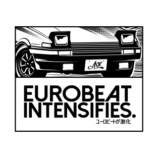 EUROBEAT INTENSIFIES - Trueno T-Shirt