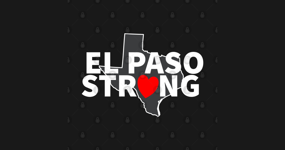 El Paso Strong Heart El Paso Strong Posters and Art Prints TeePublic
