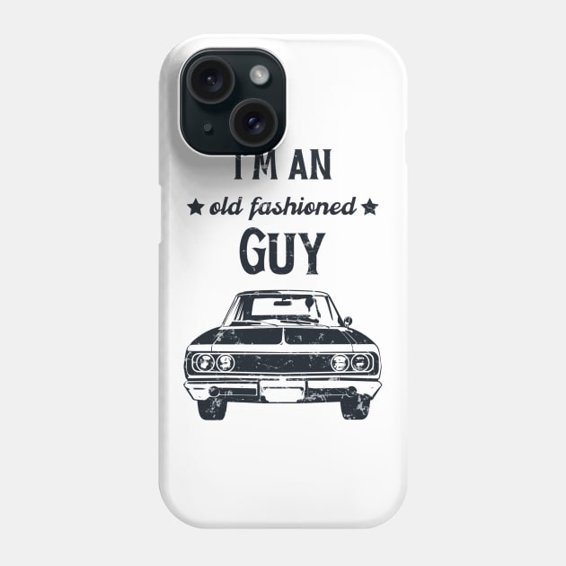 Old-fashioned Vintage Cars Classic Car Lover Man Phone Case by Foxxy Merch