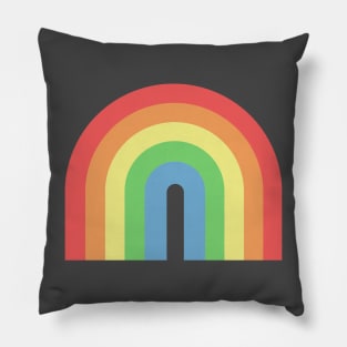LGBTQ+ Rainbow Design Pillow