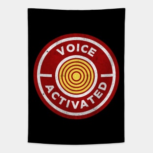 VOICE ACTIVATED - LABEL DESIGN Tapestry