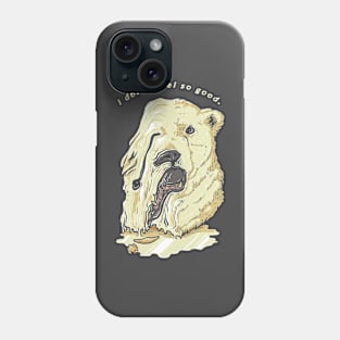 Melting Polar Bear Phone Case