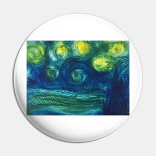 Starry Night Pin