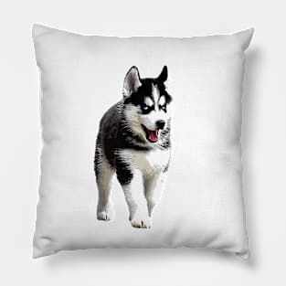 Siberian Husky Puppy Dog Pillow