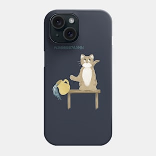 Wassermann Katze Phone Case