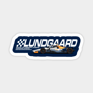 Christian Lundgaard 2022 (white) Magnet