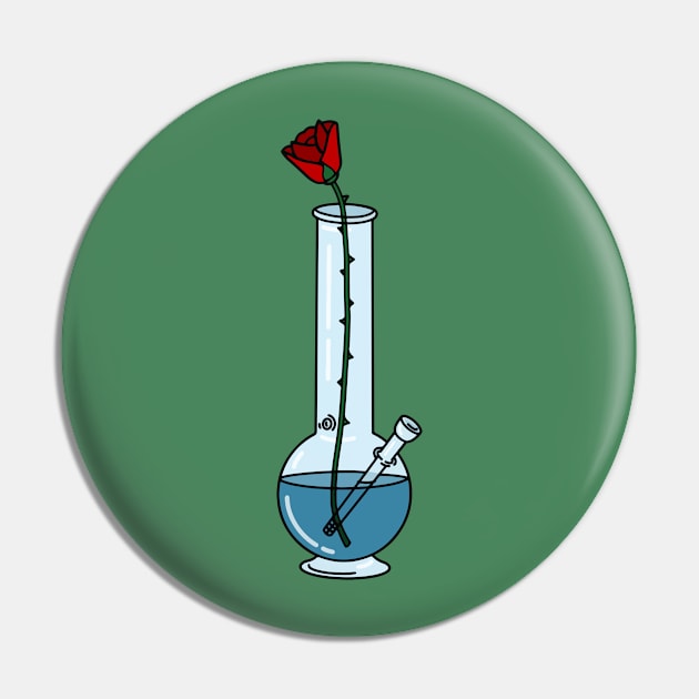 Rose Bong Pin by Ratatosk