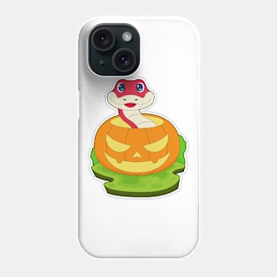 Snake Halloween Pumpkin Phone Case