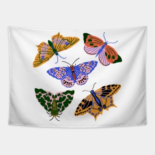 Moths Tapestry