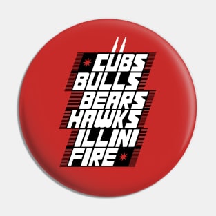 Chicago Sports Pin